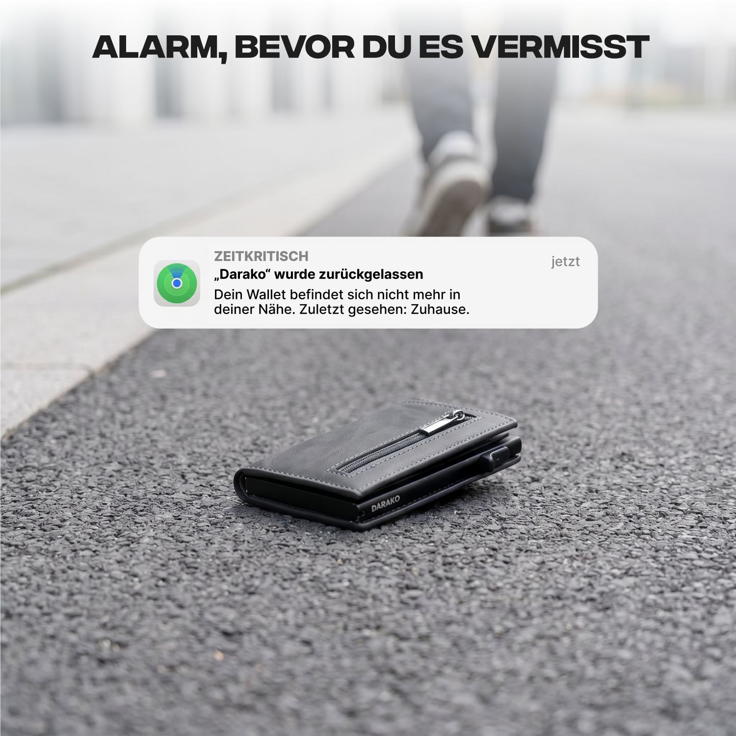Darako™ Tracking Card – Orte deine Wertsachen überall - DARAKO